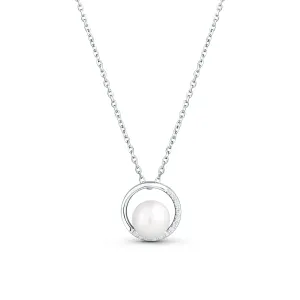 JwL Luxury Pearls Delicata collana con zirconi e perla vera JL0833 (catena, pendente)