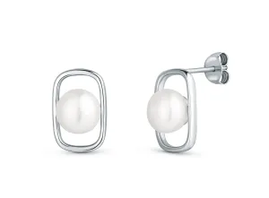 JwL Luxury Pearls Delicati orecchini in argento con vera perla JL0829