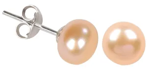 JwL Luxury Pearls Orecchini con vere perle color salmone JL0027