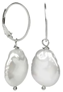 JwL Luxury Pearls Orecchini in argento con vera perla bianca JL0154