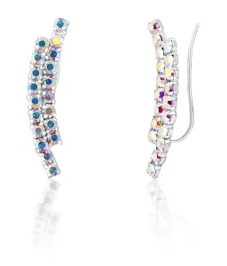 JwL Luxury Pearls Orecchini longitudinali con cristalli JL0741