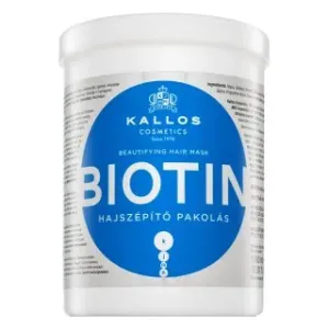 Kallos Biotin Beautifying Hair Mask maschera rinforzante per capelli deboli 1000 ml