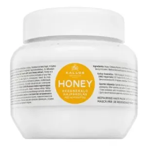 Kallos Honey Repairing Hair Mask maschera nutriente per capelli secchi e danneggiati 275 ml