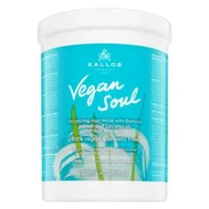 Kallos Vegan Soul Volumizing Hair Mask maschera rinforzante per volume dei capelli 1000 ml