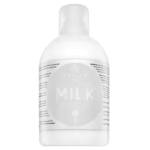 Kallos Milk Shampoo shampoo rinforzante per capelli secchi e danneggiati 1000 ml