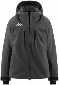 Kappa 6Cento 611P Mens Jacket Grey Asphalt/Black XL Giacca outdoor