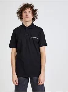 Black mens polo shirt KARL LAGERFELD - Men #903628