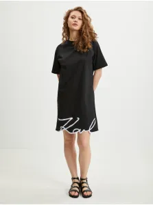 Black Dress KARL LAGERFELD - Ladies
