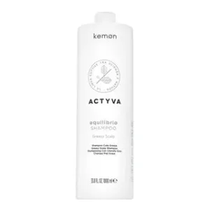 Kemon Actyva Equilibrio Shampoo shampoo detergente per capelli rapidamente grassi 1000 ml