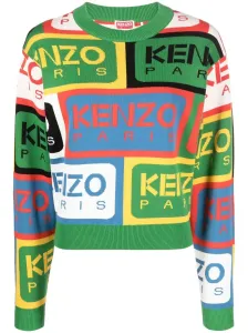 KENZO - Maglia Kenzo Label In Cotone #1065342