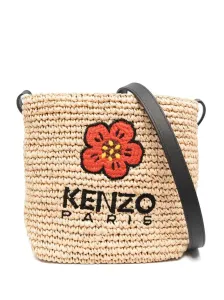 KENZO - Borsa Boke Flower In Paglia