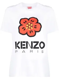 KENZO - T-shirt Boke Flower In Cotone #2344446