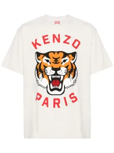 KENZO - T-shirt Lucky Tiger In Cotone #3111959