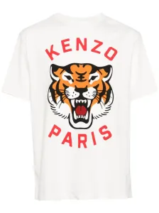 KENZO - T-shirt Lucky Tiger In Cotone #3112106