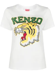 KENZO - T-shirt Tiger Varsity In Cotone #2292514