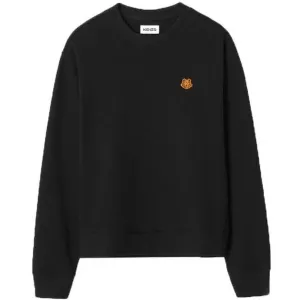 Kenzo Men's Tiger Crest Sweater Black - BLACK L
