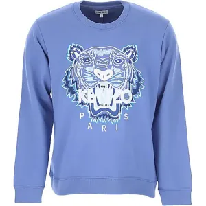 Kenzo Men's Tiger Sweatshirt Blue - XXL Blue