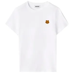 Kenzo Mens Tiger Crest T-Shirt White - M WHITE