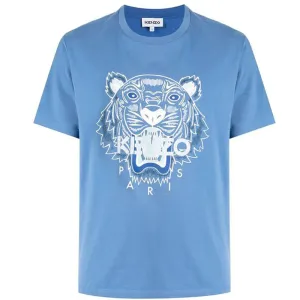 Kenzo Mens Tiger T-shirt Blue - L BLUE