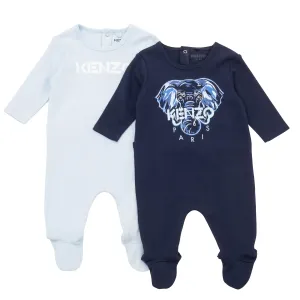 Kenzo Baby Boys Gift Kit Set Blue - 3M Blue
