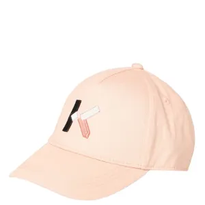 Kenzo Girls K Logo Cap Pink - One size PINK