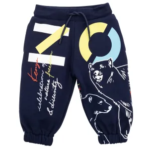 Kenzo Baby Boys Iconic Logo Track Pants Navy - 2Y Navy