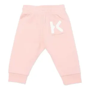 Kenzo Baby Girls Joggers Pink - 2Y PINK