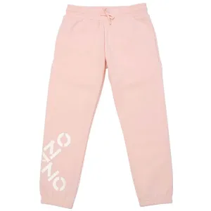 Kenzo Girls X Logo Joggers Pink - 4Y PINK