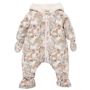 Kenzo Baby Girls Animal Print Snowsuit Pink - 9M PINK