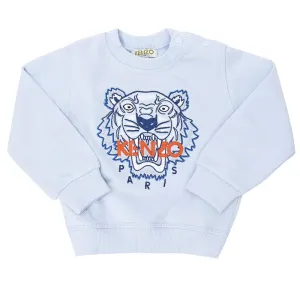 Kenzo Baby Boys Tiger motif Sweater Blue - 2Y BLUE