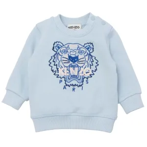 Kenzo Baby Boys Tiger Sweater Blue - 3A BLUE