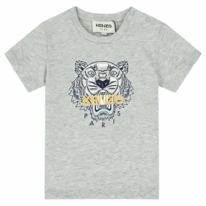 Kenzo Baby Boys T-shirt Boys Logo Grey - GREY 9M