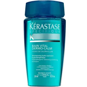 Kérastase Shampoo per cuoio capelluto sensibile per capelli da normali a misti Bain Vital Dermo-Calm (Hypoallergenic Hydra-Soothing Shampoo) 250 ml