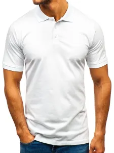 Stylish men's T-shirt 9025 - white,
