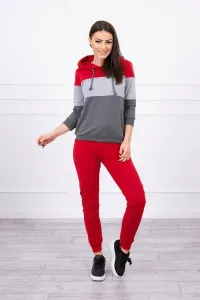 Red+Grey stripe kit
