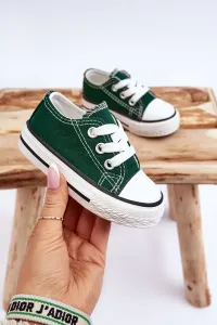 Kids Classic Green Filemon Sneakers