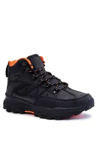 Men's insulated trekking shoes Cross Jeans KK1R4018C black #1633510