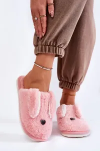 Women's fur slippers light pink Remmi #3030143