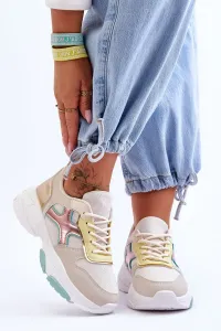 Women's Lace-up Sneakers Multicolor Cortes