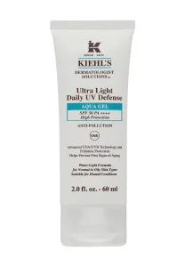 Kiehl´s Gel viso protettivo leggero per pelli da normali a grasse SPF 50 Dermatologist Solutions (Ultra Light Daily UV Defense Aqua Gel) 60 ml