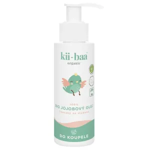 kii-baa organic Bio olio di jojoba per bagno 100 ml