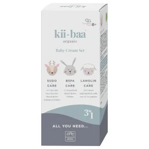 kii-baa organic Set regalo per la cura del bambino All You Need 3 pezzi