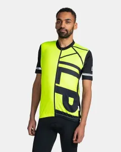 Men's cycling jersey KILPI CAVALET-M Yellow