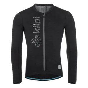 Men's cycling merino jersey KILPI SONET-M dark gray #792818