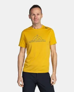 Men's functional T-shirt KILPI MERIN-M Gold #1996427