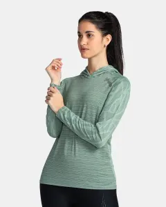 Women's sports sweatshirt Kilpi AILEEN-W Dark green #1976227