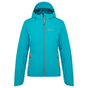 Women's outdoor jacket KILPI SONNA-W turquoise #1083491