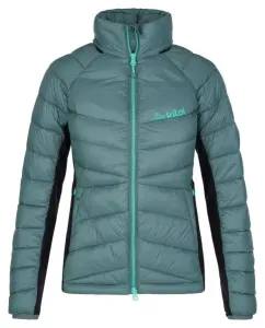 Women's insulated outdoor jacket KILPI ACTIS-W dark green #1451033
