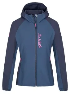 Women's softshell running jacket Kilpi BALANS-W dark blue