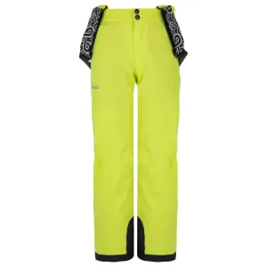 Kids ski pants KILPI MIMAS-J light green